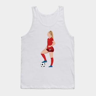 Soccer girl Tank Top